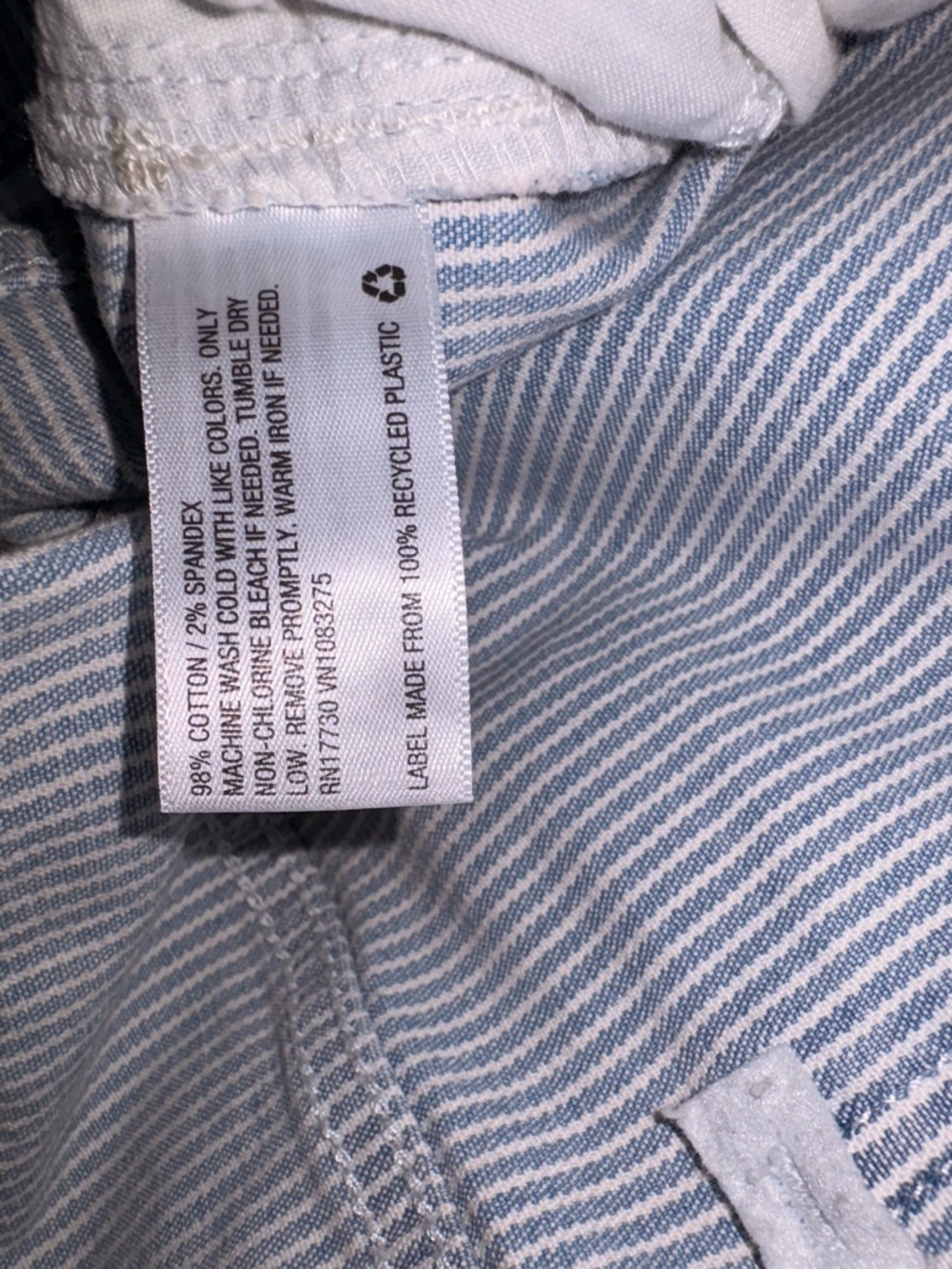 ✨ NWT Size 22 Relaxed Wide-Leg Pinstripe Jeans | Chic Comfy Plus Size Denim ✨ - Picture 8 of 12